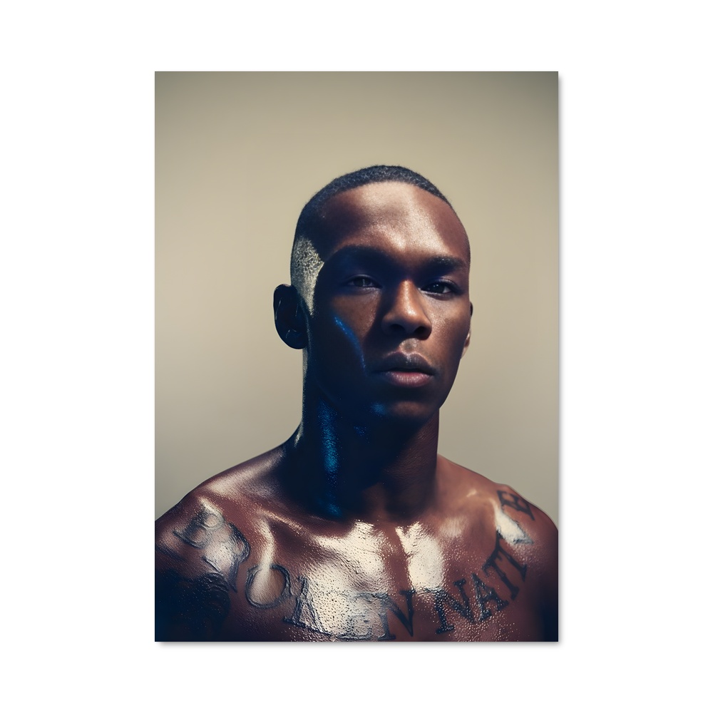 Poster Israel adesanya impressionnants